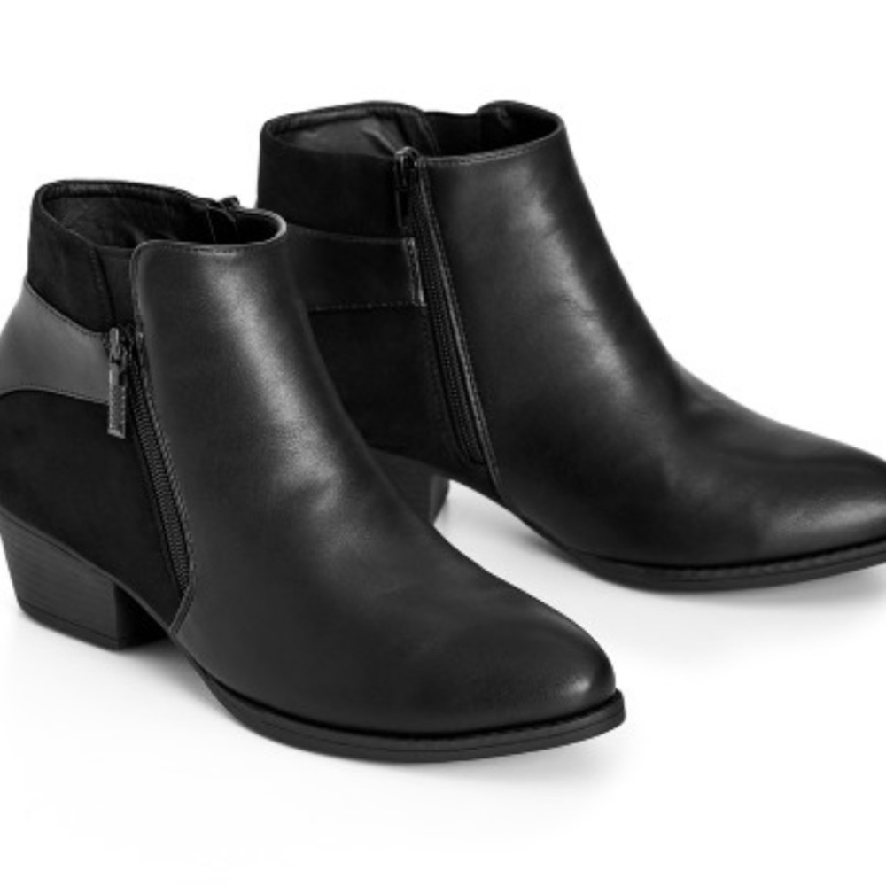 WIDE FIT Freisa Ankle Boot - brown